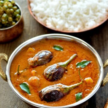 kathirikai kara kulambu